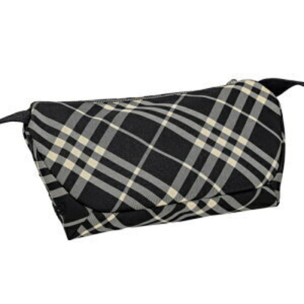 Burberry Body Belt Crossbody Bag Belt Waist Check Black CALICO - Picture 3 of 3